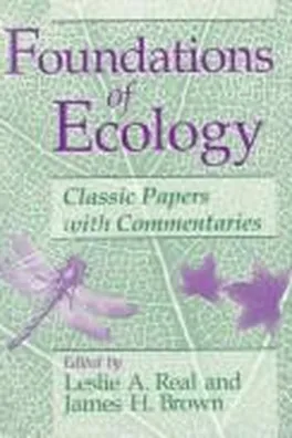 Capa de Foundations of ecology
