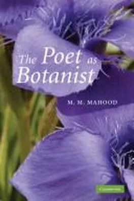 Capa de The poet as botanist