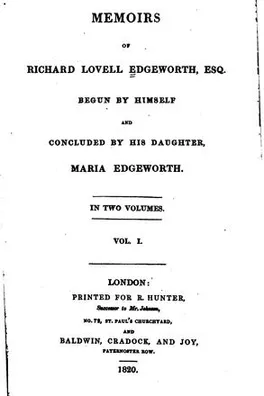Cover of Memoirs of Richard Lovell Edgeworth