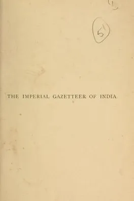 Capa de Imperial gazetteer of India
