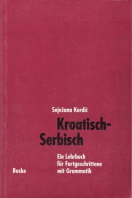 Capa de Kroatisch-Serbisch