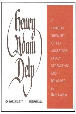 Capa de Henry Adam Delp of Berks County, Pennsylvania