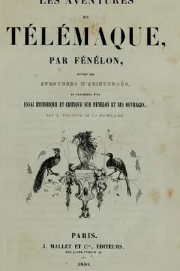 Capa de Les aventures de Telemaque