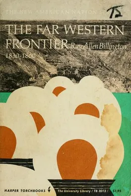 Capa de The Far Western frontier, 1830-1860