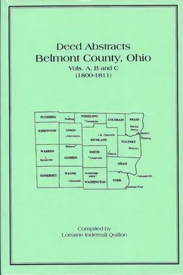 Capa de Deed abstracts, Belmont County, Ohio