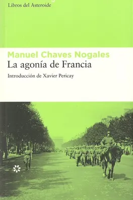 Capa de La agonía de Francia
