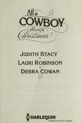 Capa de All a Cowboy Wants for Christmas