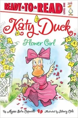 Capa de Katy Duck, flower girl