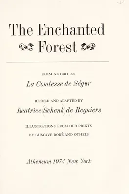 Capa de The enchanted forest