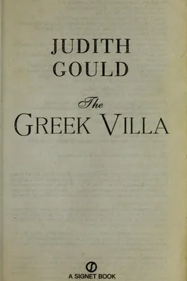 Capa de The Greek villa