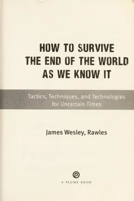 Capa de How to survive the end of the world as we know it