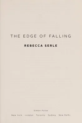 Cover of The edge of falling