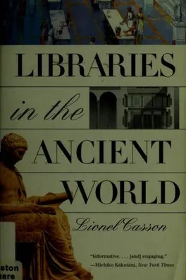 Capa de Libraries in the Ancient World