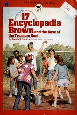 Capa de Encyclopedia Brown and the Case of the Treasure Hunt