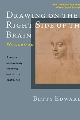 Capa de Drawing on the right side of the brain workbook