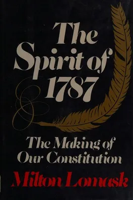 Capa de The spirit of 1787