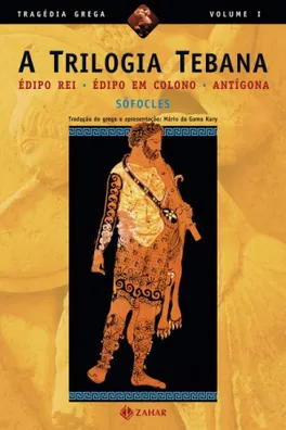 Capa de A Trilogia Tebana