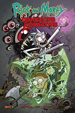 Capa de Rick and Morty vs. Dungeons & Dragons #01