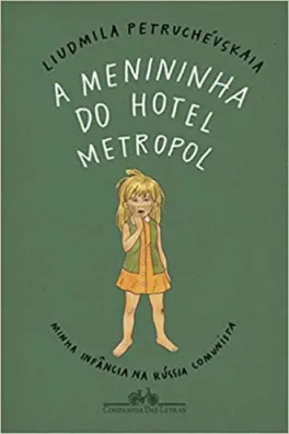 Capa de A menininha do hotel Metropol