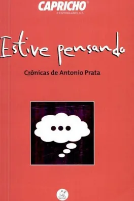 Capa de Estive Pensando