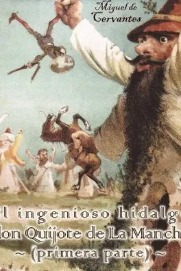 Capa de El ingenioso hidalgo don Quijote de La Mancha (primera parte)