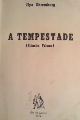 Capa de A Tempestade -