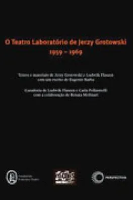 Capa de O Teatro Laboratorio De Jerzy Grotowski