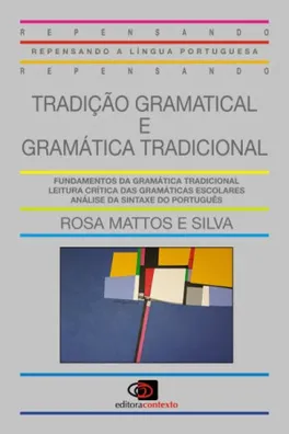 Capa de Tradição Gramatical e Gramática Tradicional