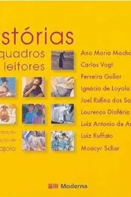 Capa de Antologia de contos contemporaneos :  histórias de quadros e leitores