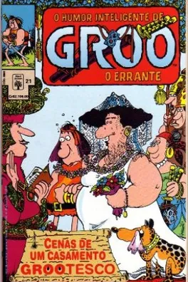 Capa de Groo O Errante nº 21