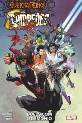 Capa de Os Campeões - Volume 3