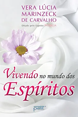 Capa de Vivendo no mundo dos espíritos