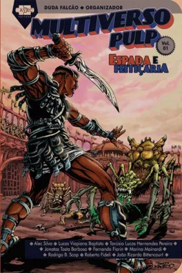 Capa de Multiverso Pulp: Espada e Feitiçaria