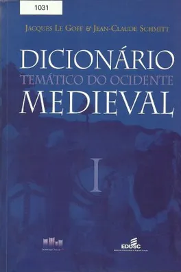 Capa de Dicionário temático do ocidente medieval