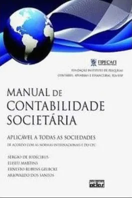 Capa de Manual de Contabilidade Societária