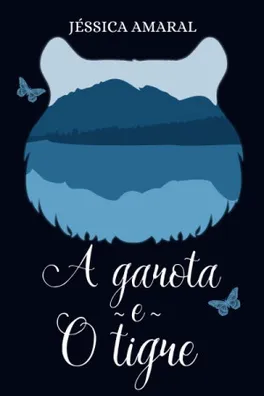 Capa de A garota e o tigre