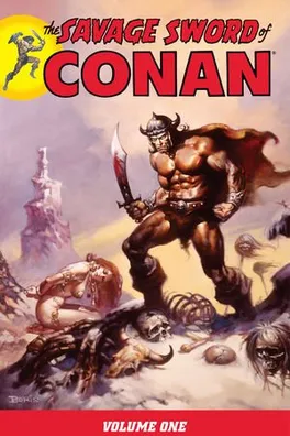 Cover of The Savage Sword of Conan, Vol. 1