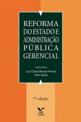 Capa de Reforma do Estado e Administração Pública Gerencial
