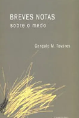Capa de breves notas sobre o medo