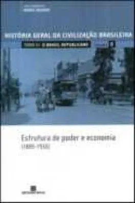 Capa de História Geral da Civilização Brasileira