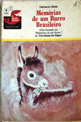 Capa de Memórias de Um Burro Brasileiro