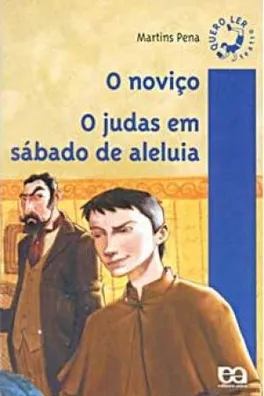 Capa de O Noviço * O Judas em Sábado de Aleluia