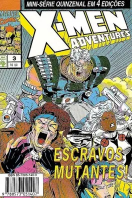 Capa de X-Men Adventures N° 3