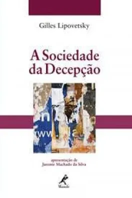 Capa de A Sociedade da Decepção