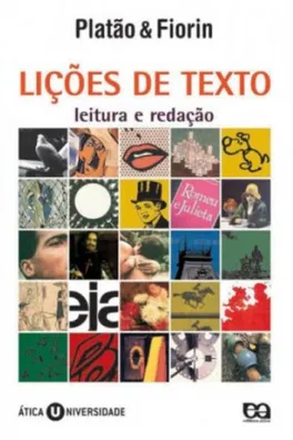 Capa de Lições de texto