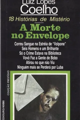Capa de A Morte no Envelope