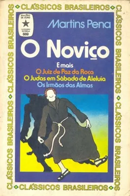 Capa de O Noviço