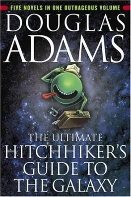 Capa de The Ultimate Hitchhiker's Guide to the Galaxy