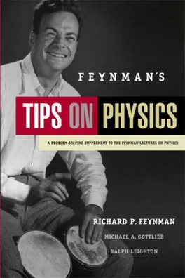 Capa de Feynman's Tips On Physics