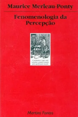 Capa de Fenomenologia da percepção